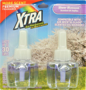 XTRA SCENTED OIL REF 2PK 12/CS SHEER BLOSSOM-00769